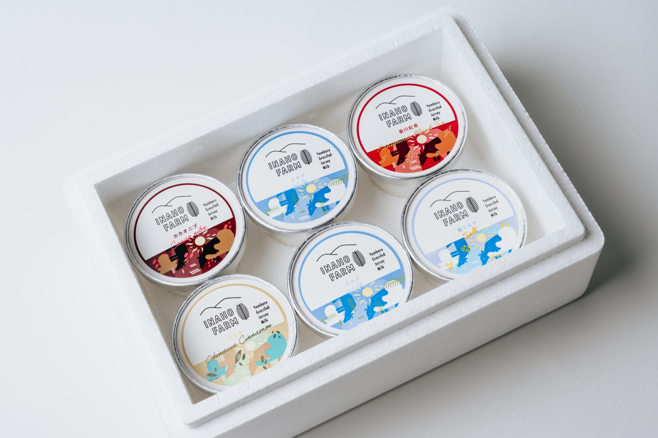 お取り寄せ】沖縄産ジャージー牛乳無添加 島アイスクリーム5種アソート