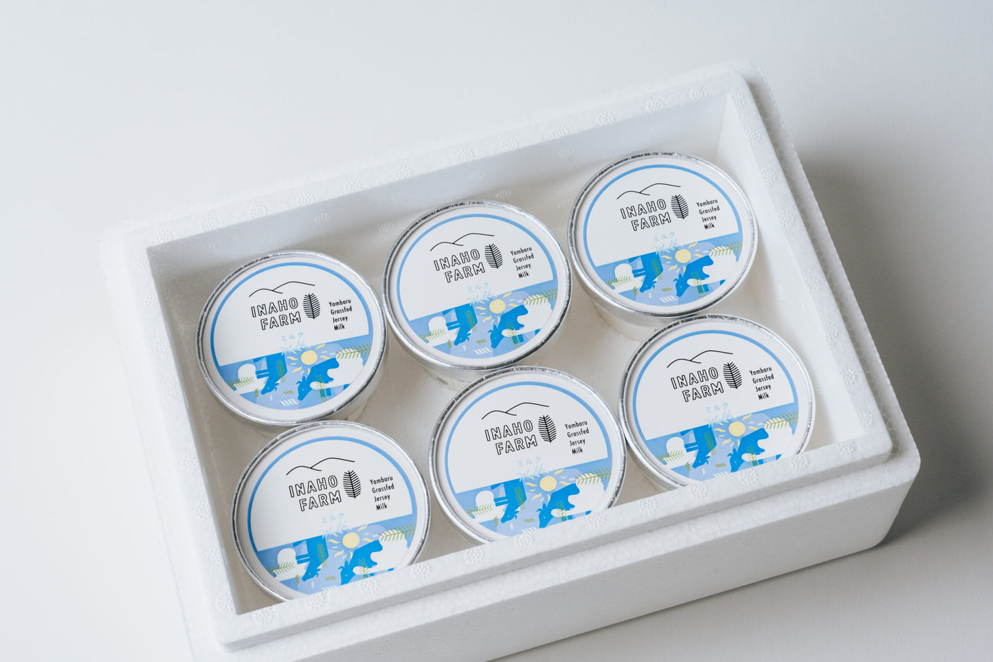 ジャージー牛乳無添加島アイスクリーム ミルク味6個入り