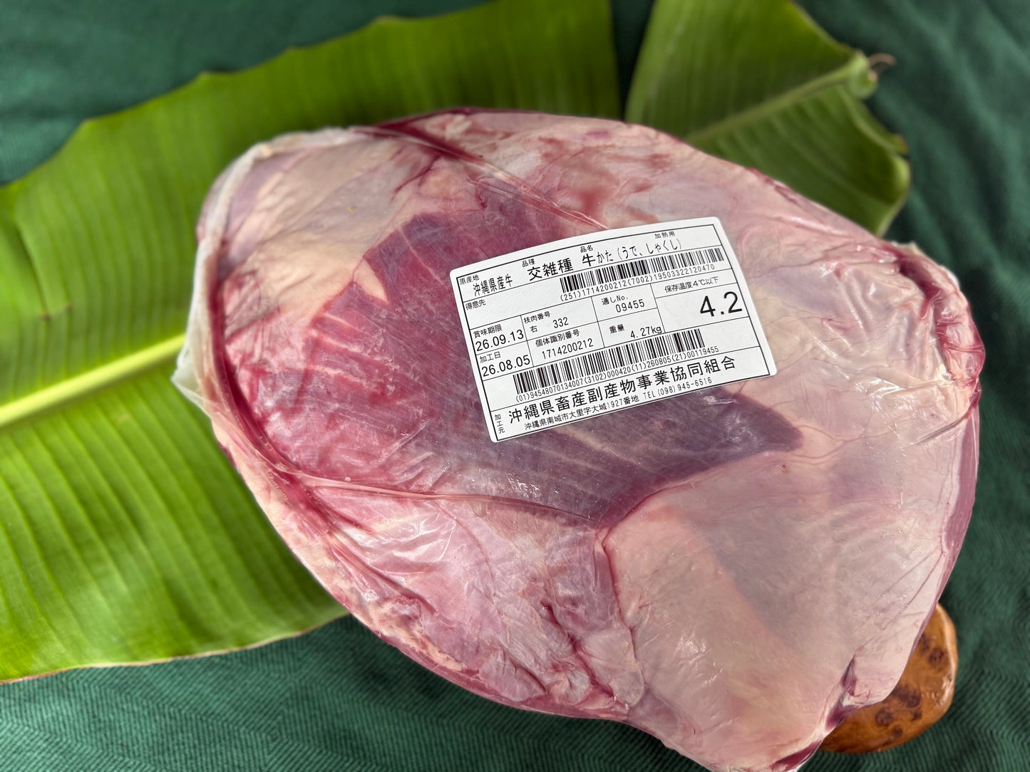 オペラ 右・肩(ウデ) 4.2kg（部位写真）