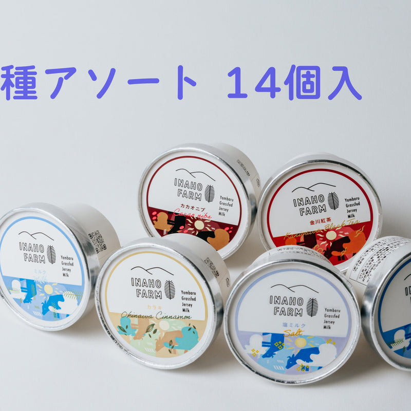 島アイスクリーム（14個入り・5種アソートセット）