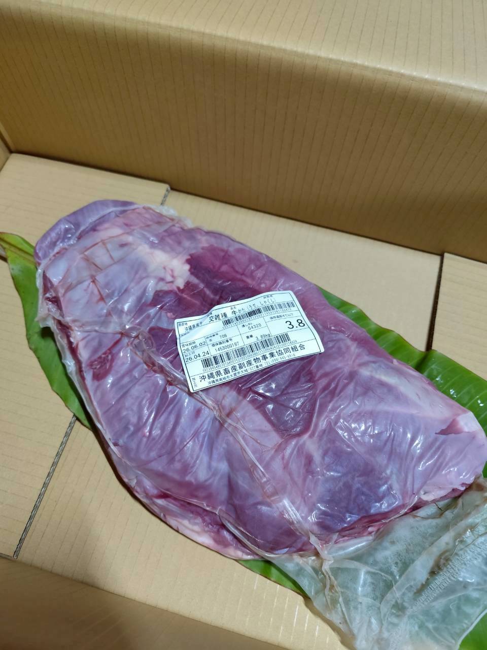 左 肩ウデ 3.8kg — 昇龍