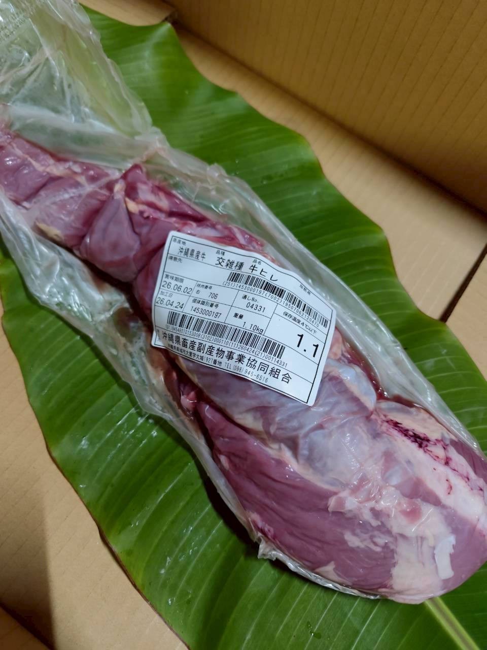 右 ヒレ 1.1kg — 昇龍